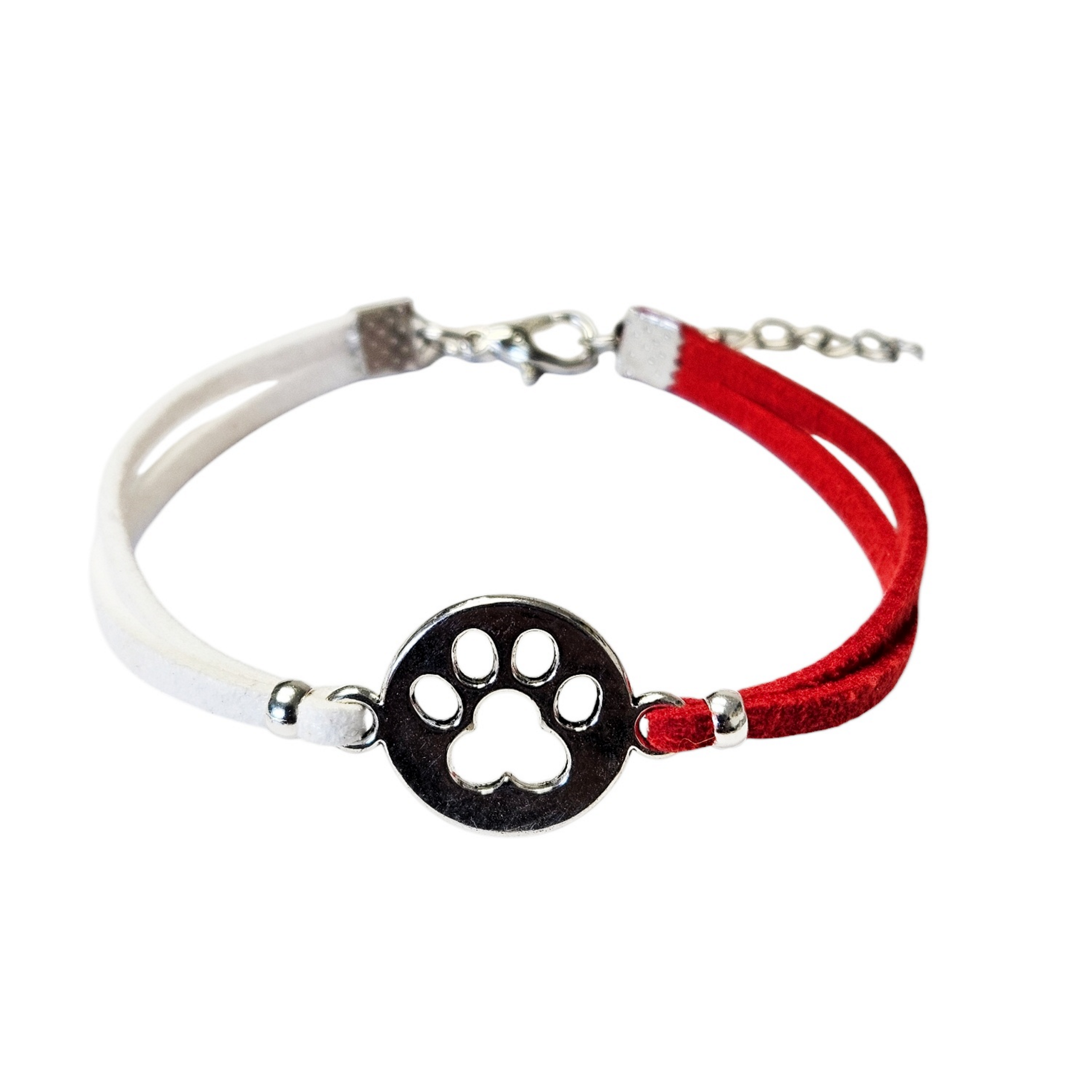 Martisor Bratara Labuta, din piele intoarsa eco lucrata manual by Wild Bracelets