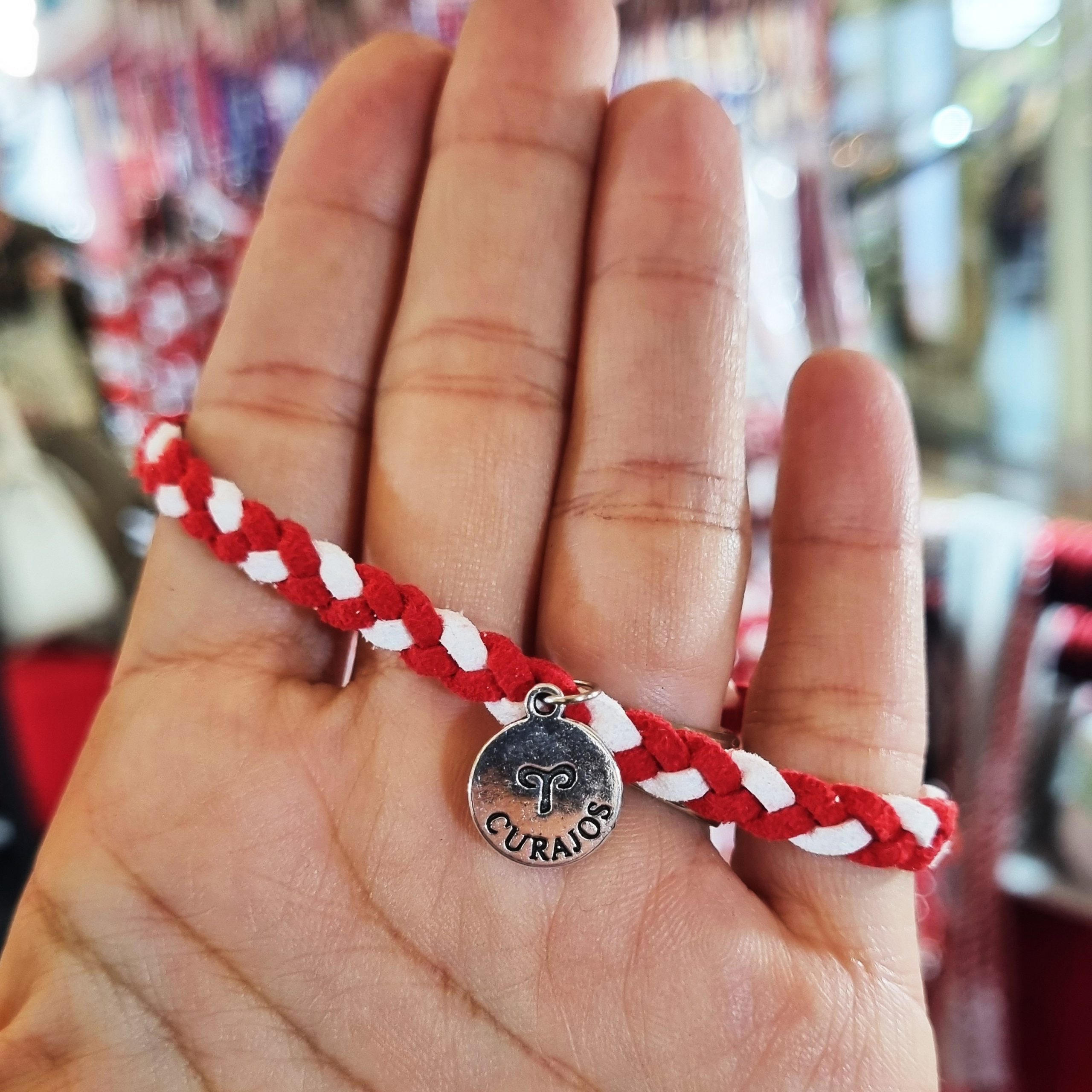 Martisor Bratara Zodia Berbec, din piele intoarsa eco impletita lucrata manual by Wild Bracelets - imagine 4